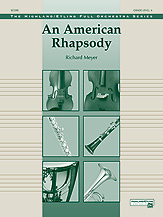 An American Rhapsody Orchestra Scores/Parts sheet music cover Thumbnail